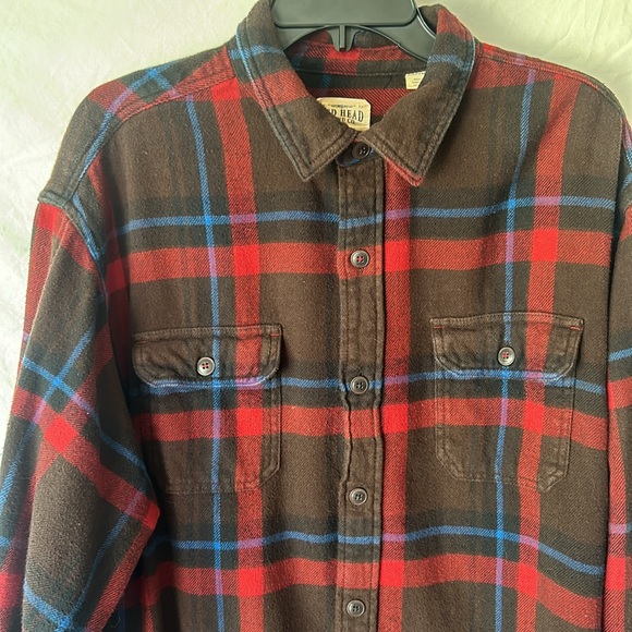 Men’s Red Flannel Size XL - Picture 2 of 7